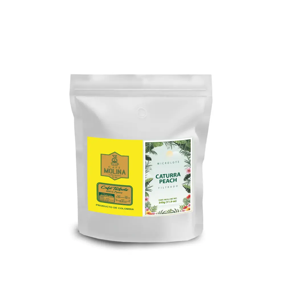 [CP340GO] Caturra Peach (340 g, Grano)