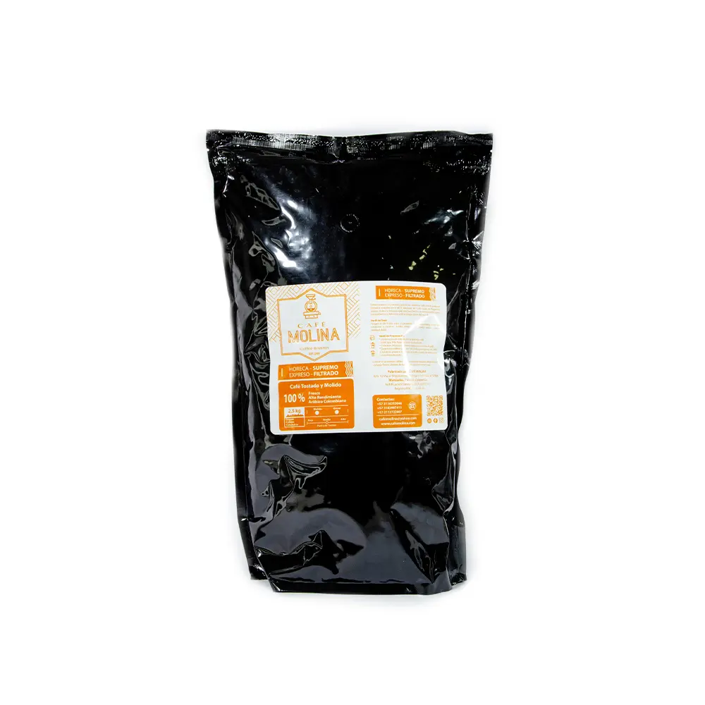 Supremo Negro Zipper 2500 g
